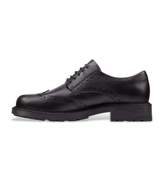 Clarks Mocassins Orinoco2 Limit em pele preto