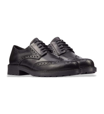 Clarks Mocassins Orinoco2 Limit em pele preto