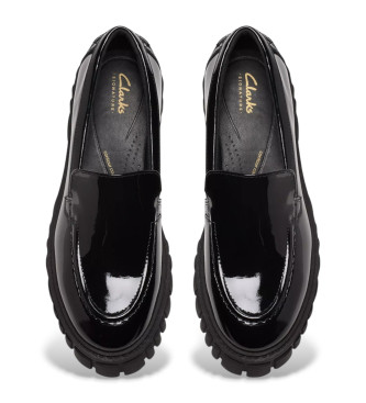 Clarks Page Loafer mocassins en cuir noir