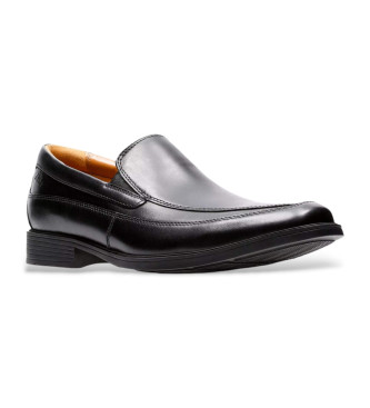 Clarks Skórzane loafersy Tilden Free w kolorze czarnym