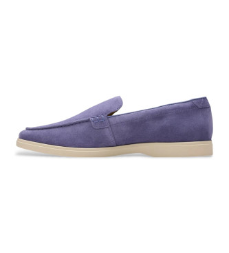 Clarks Mocassins en cuir lilas Torford Easy