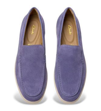 Clarks Mocassins en cuir lilas Torford Easy