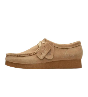 Clarks Mocassini in pelle marrone Wallabeeevosh