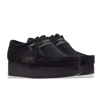 Clarks Wallacraft Bee leather moccasins black