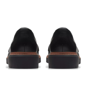 Clarks Westlynn Ayla mocassins de couro preto
