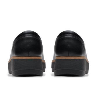 Clarks Zylah Sky usnjeni mokasini črni