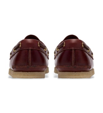 Clarks Godney Boat Usnjeni čolni rjave barve