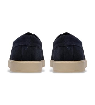 Clarks Lockford Boat Leather Boats navy