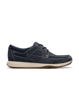 Clarks Chaussures de bateau en cuir Sailview Lace