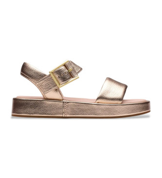 Clarks Sandali in pelle bronzo Alda