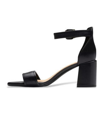 Clarks Ezoria Mae Ledersandalen schwarz