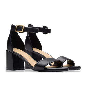 Clarks Ezoria Mae Ledersandalen schwarz
