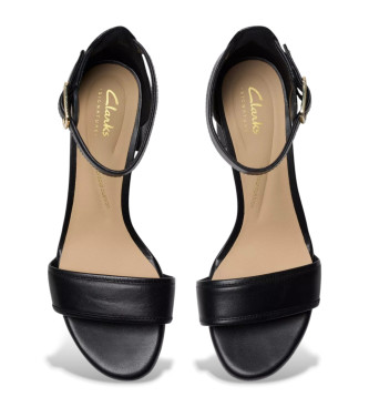 Clarks Ezoria Mae Ledersandalen schwarz