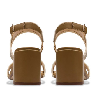 Clarks Ezoria Sling sandaler i taupe lder