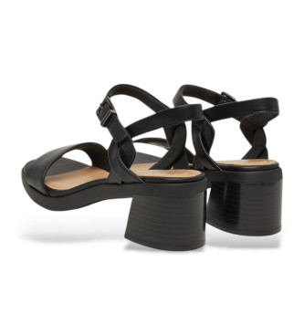 Clarks Jaylan Ray Ledersandalen schwarz