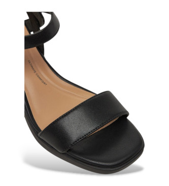 Clarks Jaylan Ray Ledersandalen schwarz