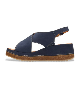 Clarks Leather sandals Kassanda Step marine