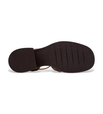 Clarks Bruna Morwyn Sandaler i lder med rem
