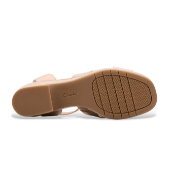 Clarks Sandali Nerisa Pearl iz bež usnja