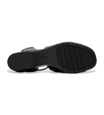 Clarks Ledersandalen Nerisa Pearl schwarz