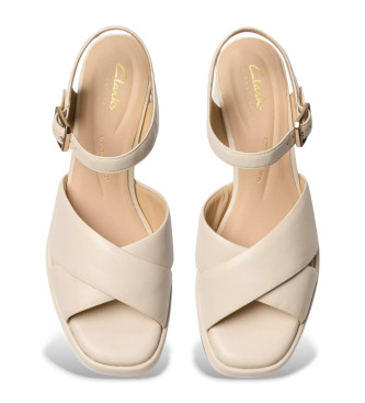 Clarks Ledersandalen Ritzy75 Rae beige