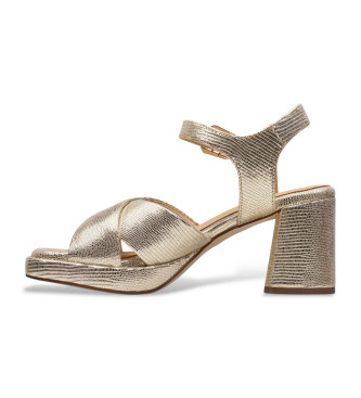 Clarks Ritzy75 Rae sandaler i gyldent lder