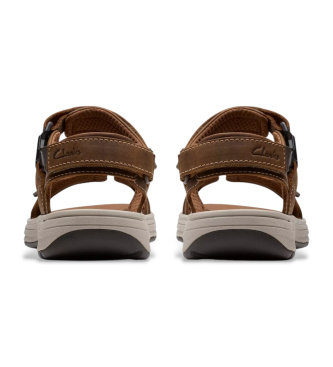 Clarks Sandalis Saltway Edge Svetlo rjava