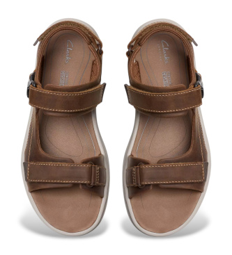 Clarks Sandalis Saltway Edge Svetlo rjava