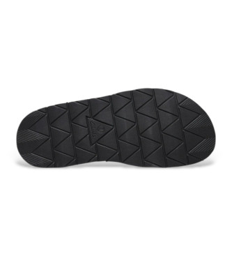Clarks Solsbury Riemchensandalen aus Leder schwarz