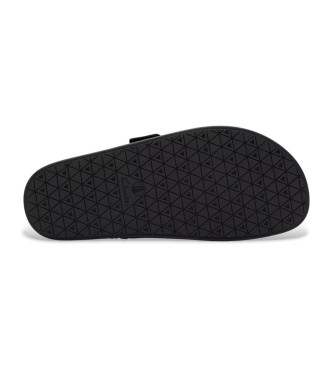 Clarks Torford Riemchensandalen aus Leder schwarz