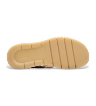 Clarks Sandalias de Piel Tuscan beige