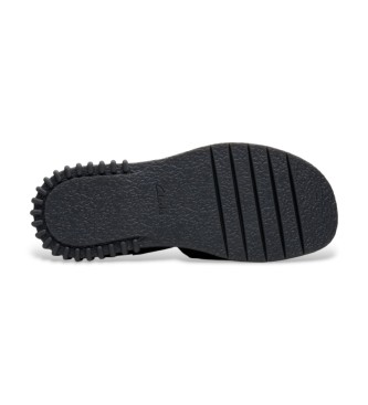 Clarks Sandali Evamar Wish in pelle nera
