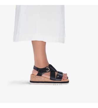 Clarks Sandali neri Kidiki Sun