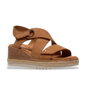Clarks Kidiki Sun sandals brown