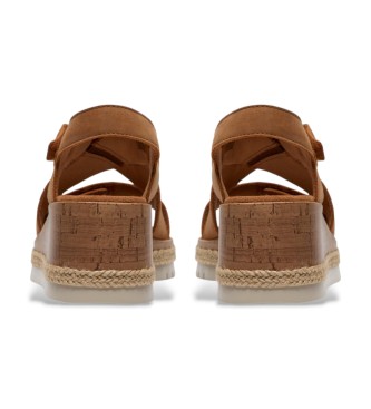 Clarks Kidiki Sun sandals brown