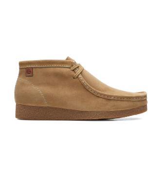 Clarks Shacre brune ankelstvler i lder