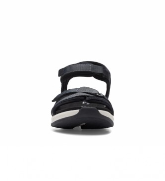 Clarks Leather sandals Solan Drift black