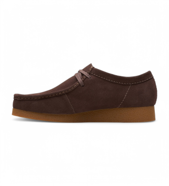 Clarks WallabeeEVO bruna lderskor