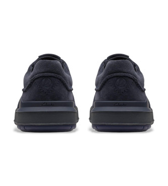Clarks Sneakers in pelle Courtlite2 blu navy
