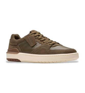 Clarks Courtlite2 Lo lder sneakers brun