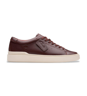 Clarks Craft Swift braune Turnschuhe