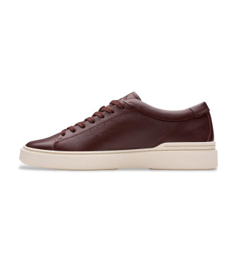 Clarks Craft Swift braune Turnschuhe