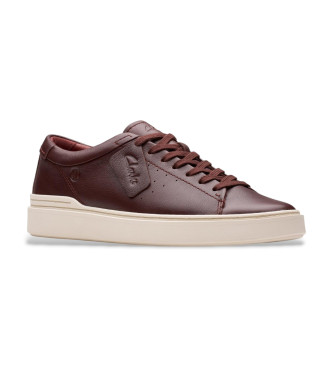 Clarks Craft Swift braune Turnschuhe