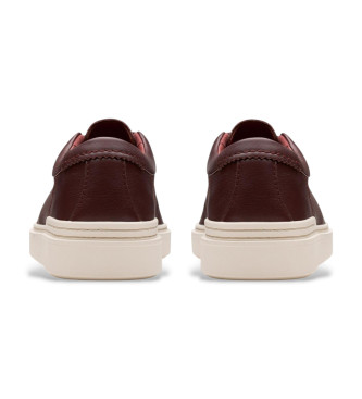 Clarks Craft Swift braune Turnschuhe