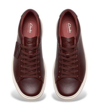 Clarks Craft Swift braune Turnschuhe