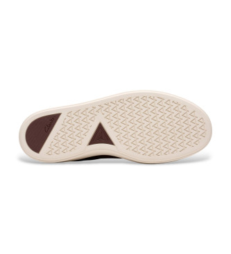 Clarks Craft Swift braune Turnschuhe