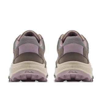 Clarks Lederen schoenen ATL Trek Schoen GORE-TEX beige