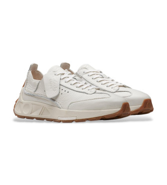 Clarks Sneakers Craft Speed in pelle bianca