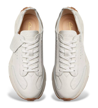Clarks Craft Speed Lederschuhe wei