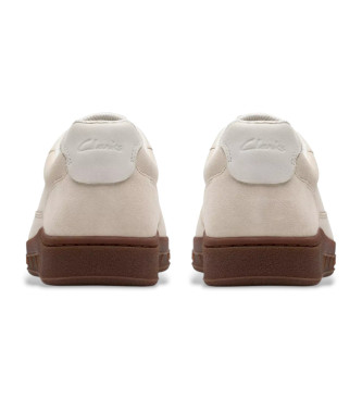 Clarks CraftRally Ace trningsskor i benvitt lder